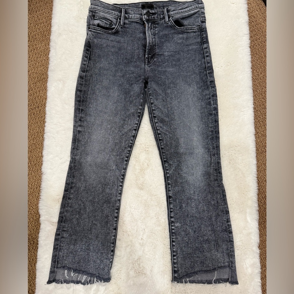 MOTHER Insider crop step fray “Train Stops” 29